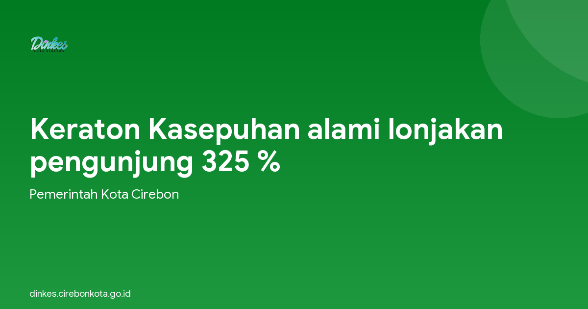 Keraton Kasepuhan alami lonjakan pengunjung 325 %