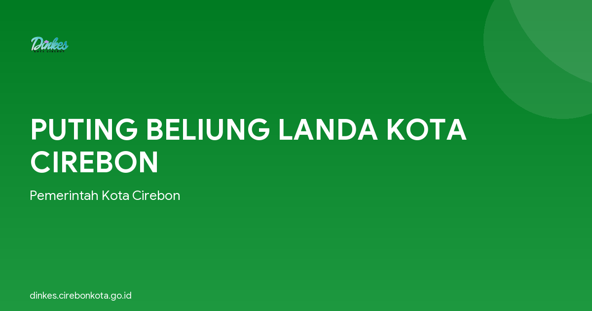 PUTING BELIUNG LANDA KOTA CIREBON