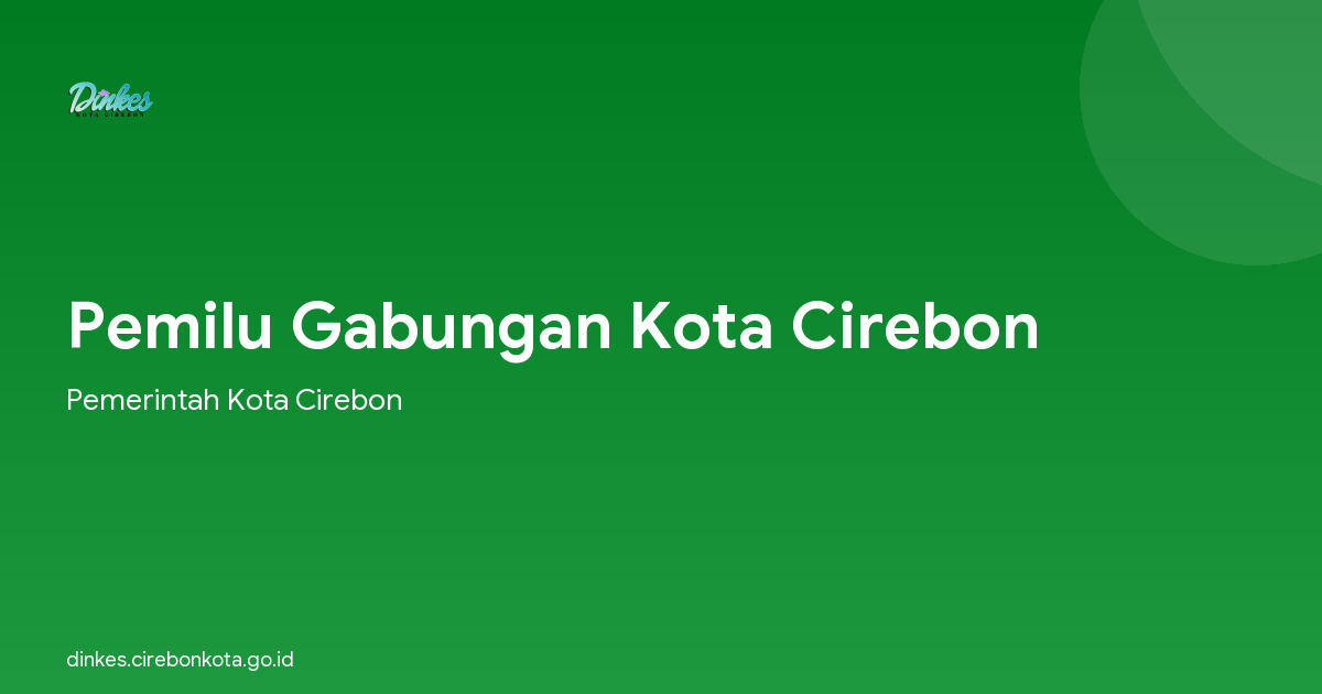 Pemilu Gabungan Kota Cirebon