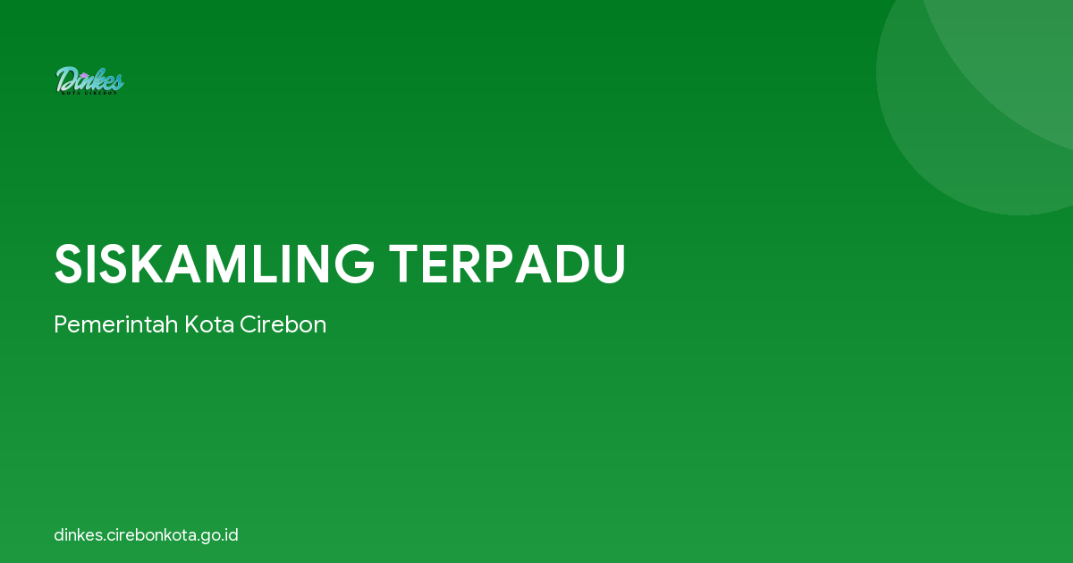 SISKAMLING TERPADU