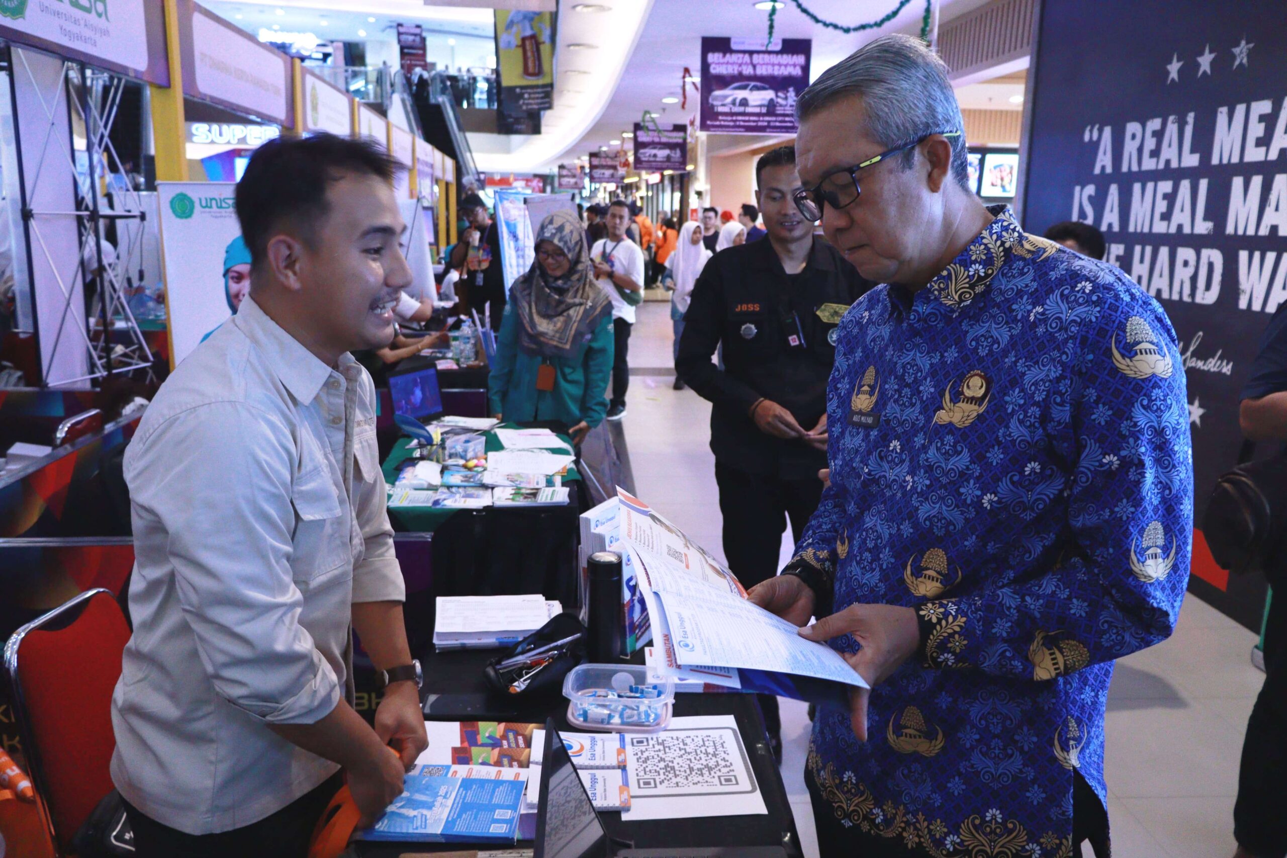 Pj Wali Kota Apresiasi Expo Pendidikan, Gali Potensi Diri dan Kesehatan Mental Siswa