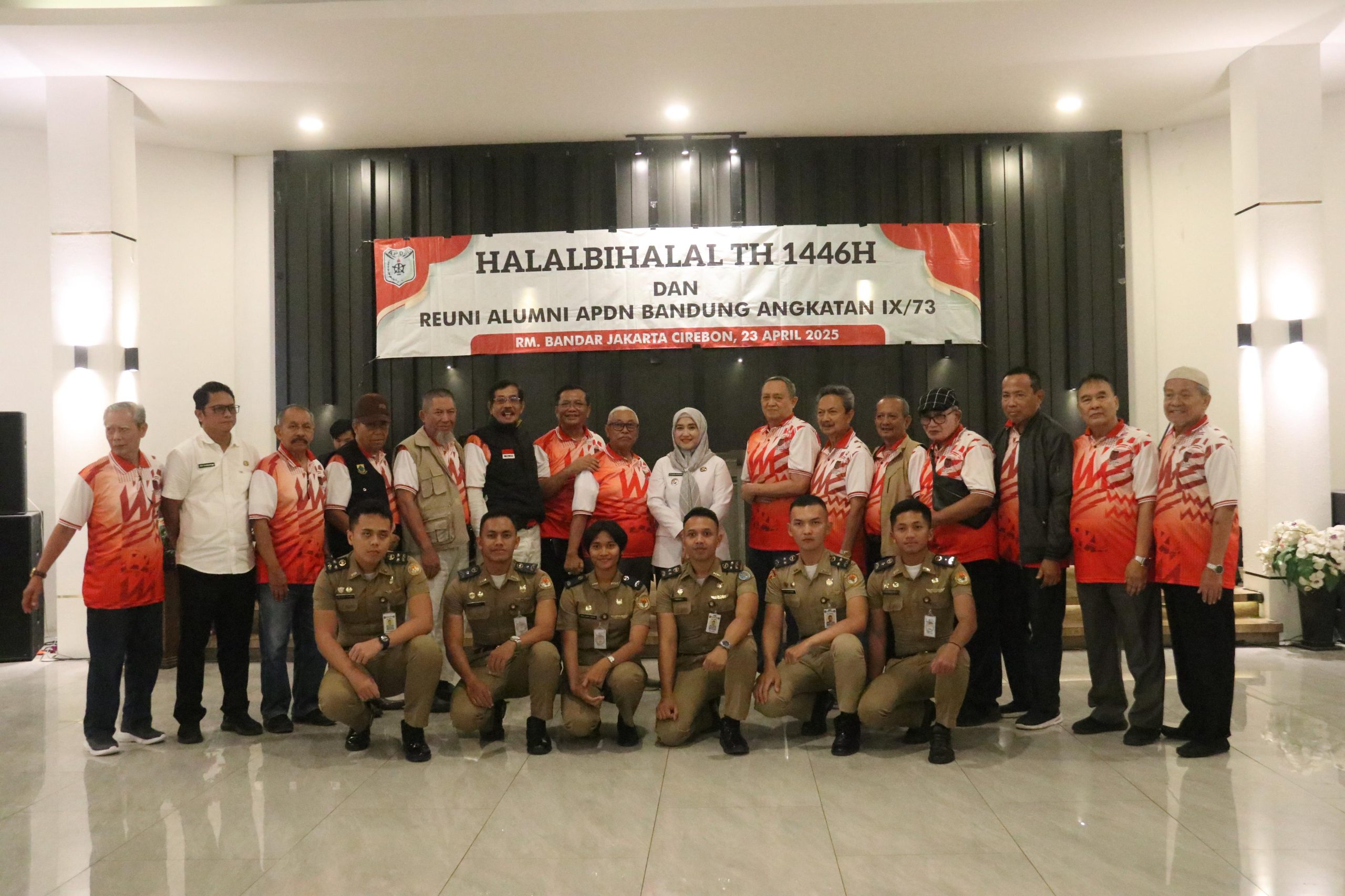 Reuni dan Halal Bihalal Alumni APDN Angkatan IX/1973, Wakil Wali Kota Ajak Perkuat Komitmen Pengabdian