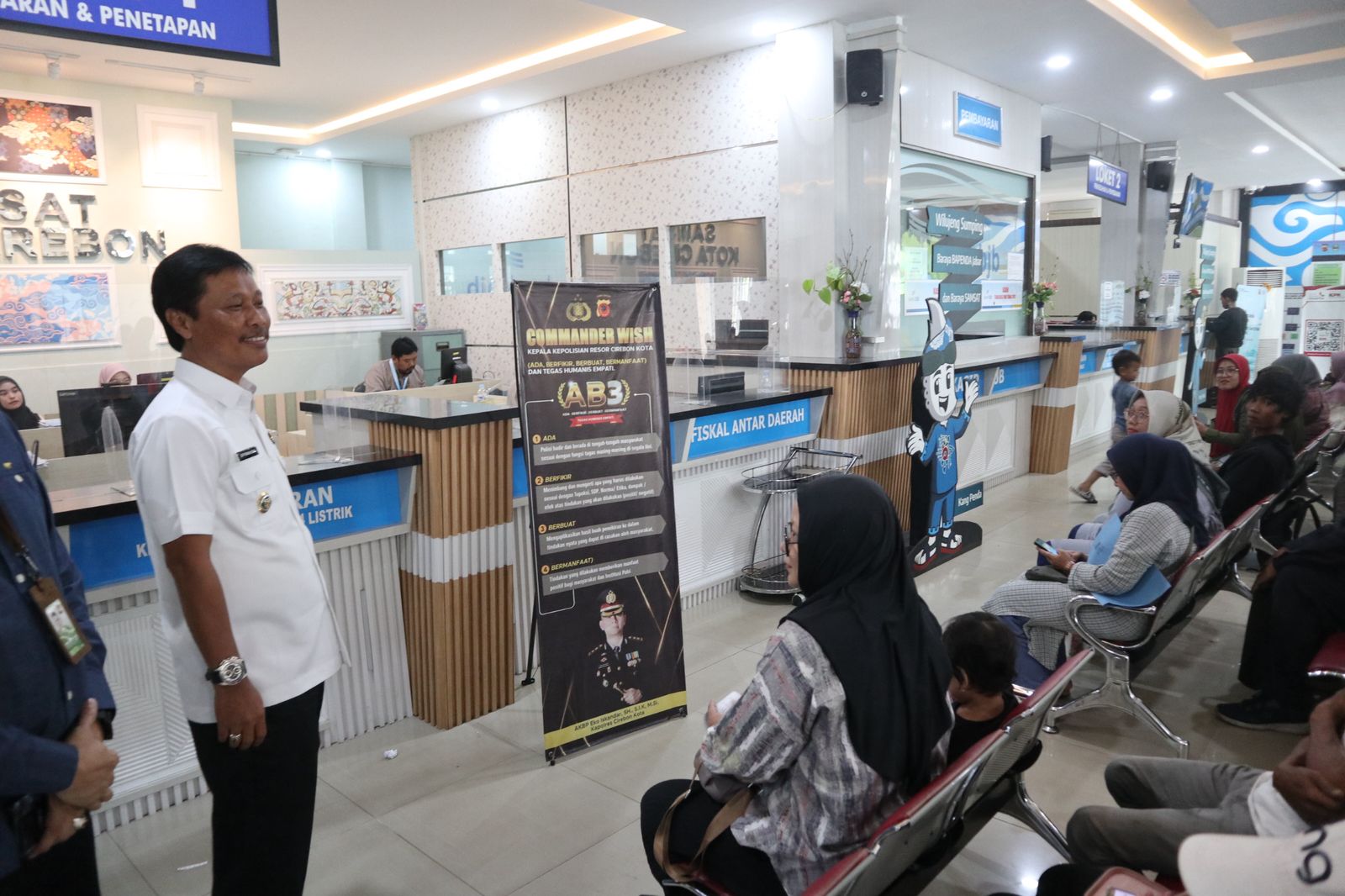 Antusiasme Warga Bayar Pajak Kendaraan Meningkat, Wali Kota : Jangan Tunggak Lagi, Mari Taat Aturan