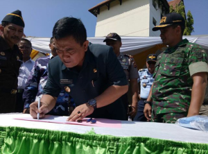 WALI KOTA CIREBON MENGHADIRI KEGIATAN PEMUSNAHAN NARKOBA DAN NARKOTIKA