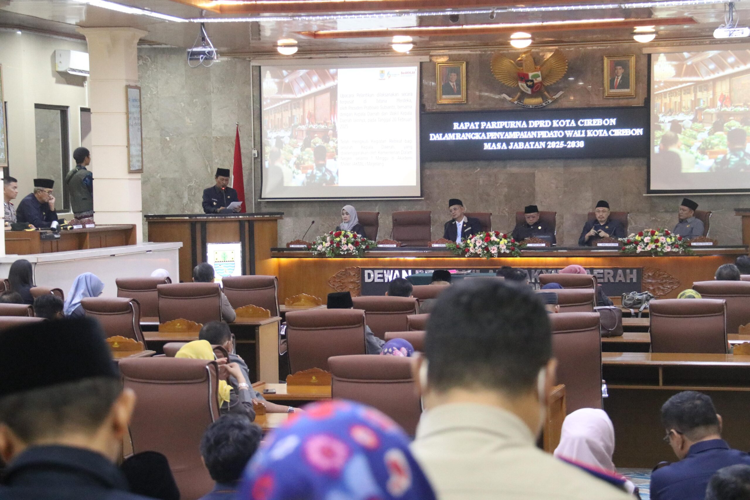 Effendi Edo sampaikan visi “Cirebon Setara Berkelanjutan” di Rapat Paripurna DPRD Kota Cirebon