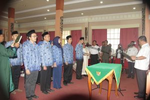 Pelantikan 10 Dokter Spesialis CPNS Menjadi PNS