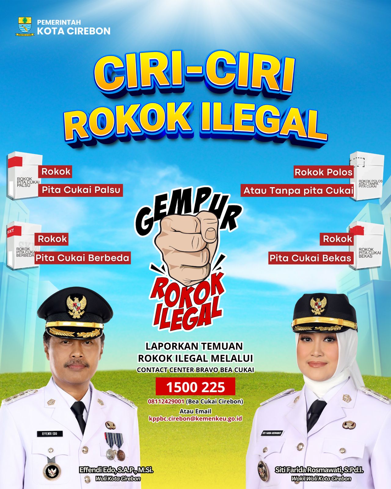 Ciri-cir Rokok Ilegal
